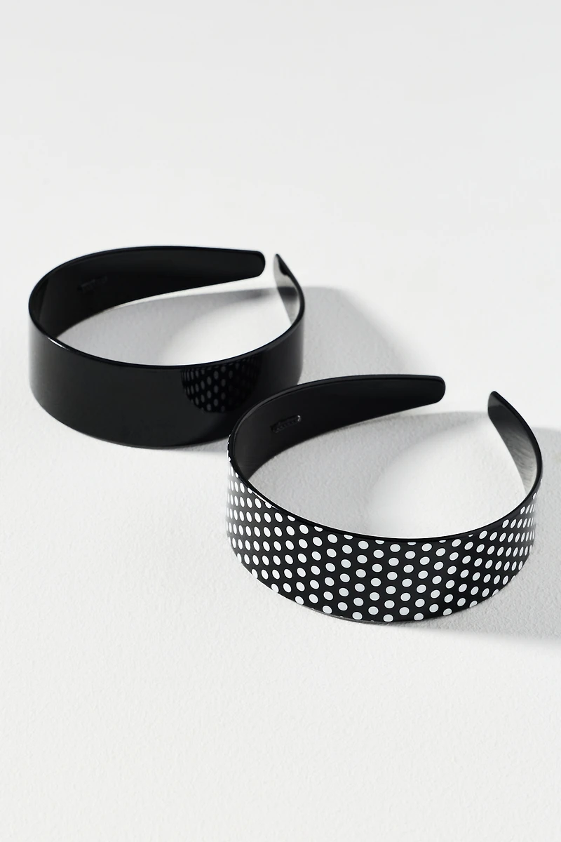 Resin Headbands, Set of 2