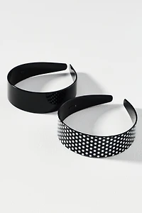 Resin Headbands, Set of 2