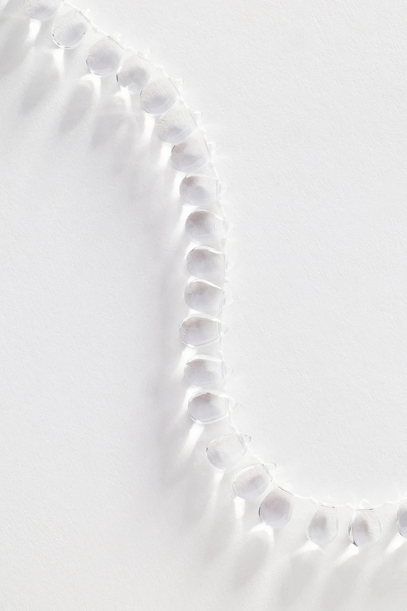 Beaded Teardrop Necklace