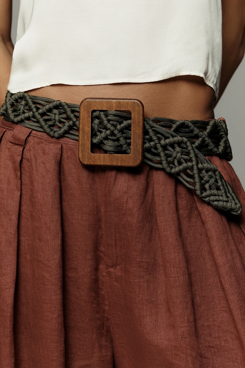 Woven Beaded Belt