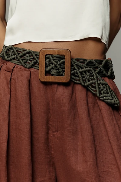 Woven Beaded Belt