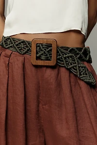 Woven Beaded Belt