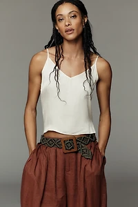 Woven Beaded Belt