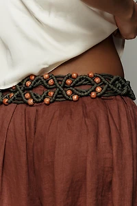 Woven Beaded Belt