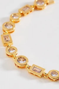 Chunky Geometric Tennis Bracelet