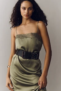 Z & L Gloriosa Studded Leather Belt