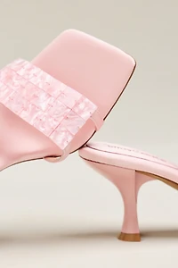 Jeffrey Campbell Abalone-Inspired Square Toe Heels