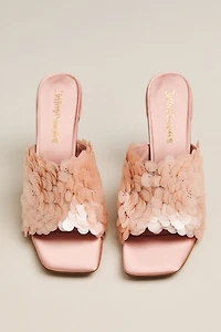 Jeffrey Campbell Bailar Open Toe Slip On Heels