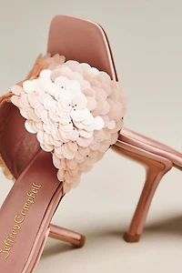 Jeffrey Campbell Bailar Open Toe Slip On Heels