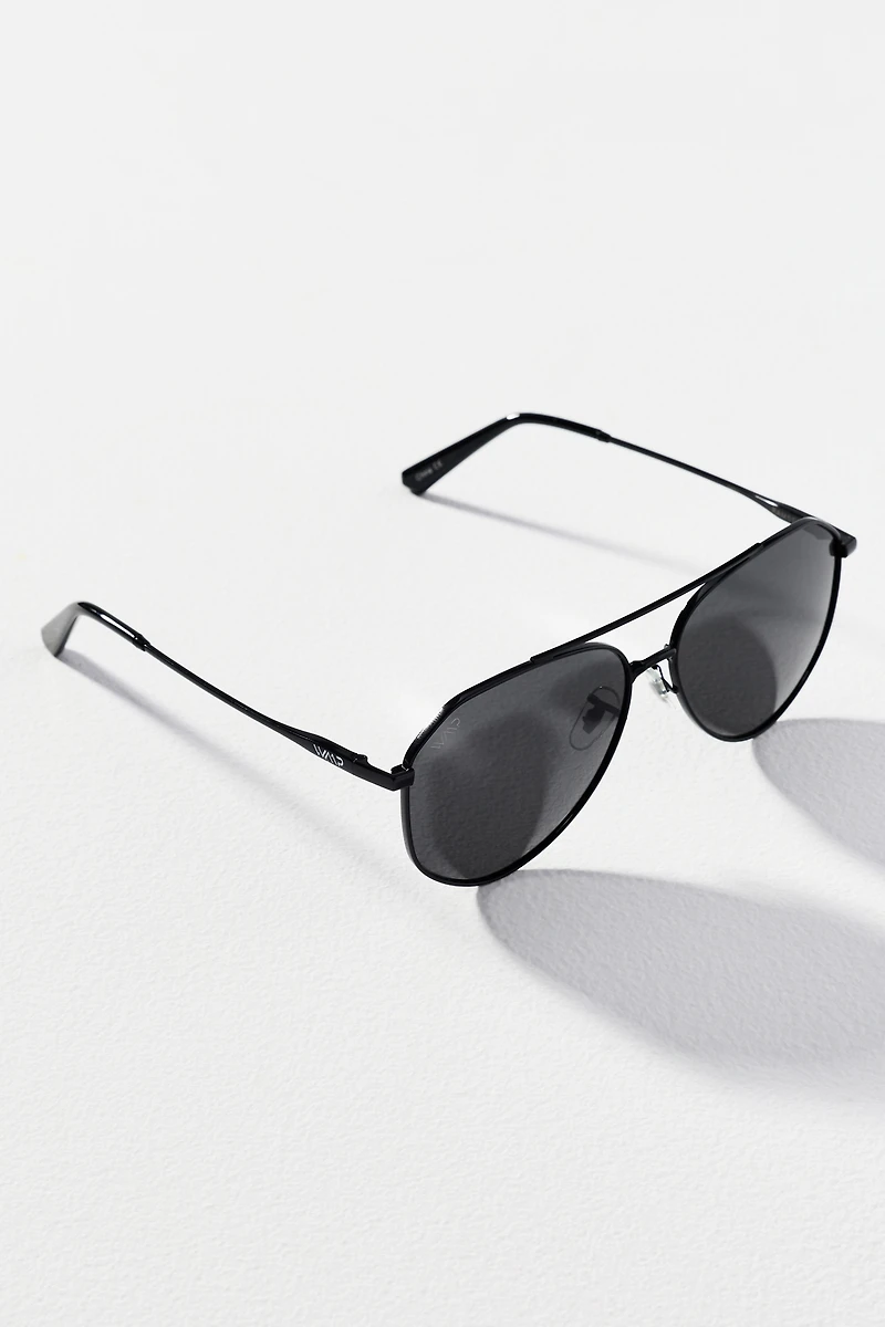 WMP Eyewear Ramsey Metal Aviator Sunglasses