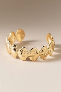 Panacea Shell Motif Cuff Bracelet