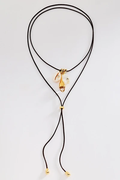 Eliou Marea Charm Wrap Lariat Necklace