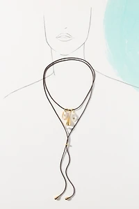 Eliou Marea Charm Wrap Lariat Necklace