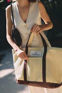 Maeve Canvas Carryall Tote Bag
