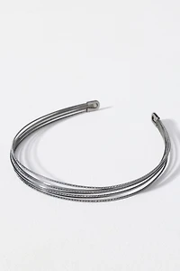 By Anthropologie Stacked Wire Headband