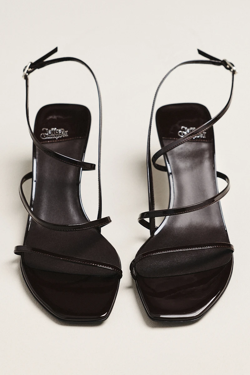 Jeffrey Campbell Halcyon Strappy Kitten Heels