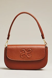 Maeve Embossed Shoulder Bag