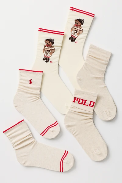 Polo Ralph Lauren Icon Socks, Set of 3