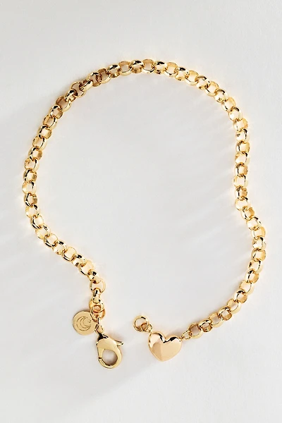 Jane Win A Little Bit of Love Rolo Chain Necklace