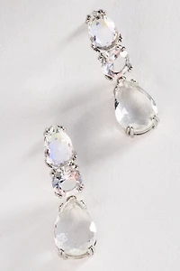 Gradient Crystal Drop Earrings