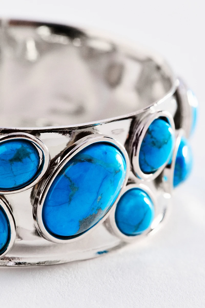 Lelet NY Vega Stone Cuff Bracelet