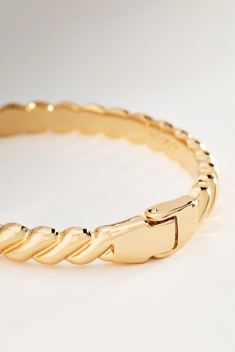 Ettika Twisted Stacking Bangle Bracelet