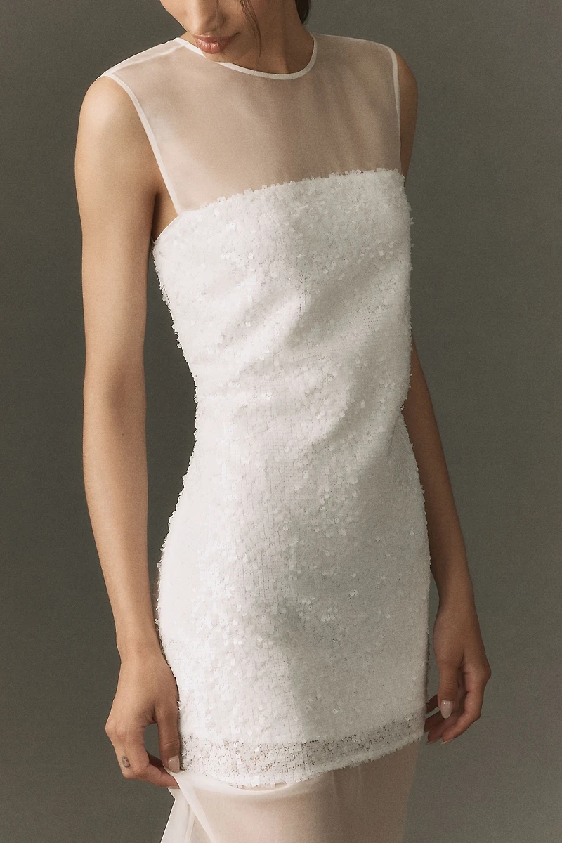 Shona Joy Amerie Silk Organza Maxi Dress