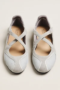 Silent D Arona Cross-Strap Flats