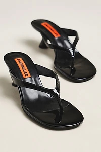 SIMONMILLER Beep Flip-Flop Kitten Heel Sandals