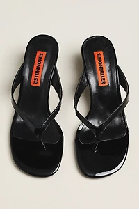 SIMONMILLER Beep Flip-Flop Kitten Heel Sandals