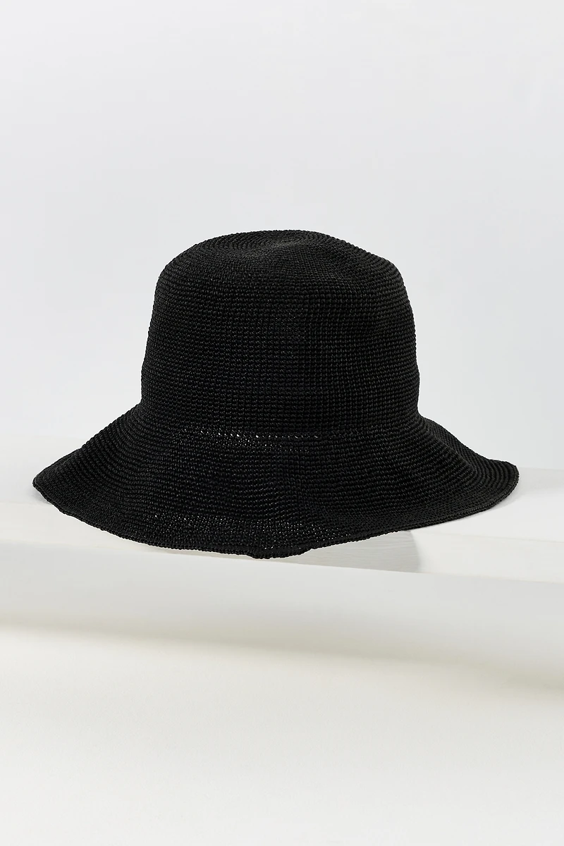 Seafolly Raffia Bucket Hat