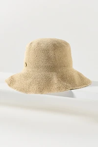 Seafolly Raffia Bucket Hat