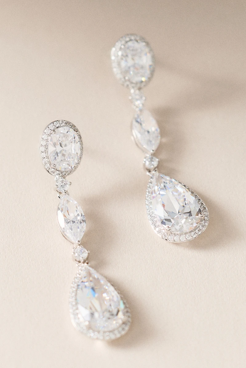 NADRI Crystal Drop Earrings