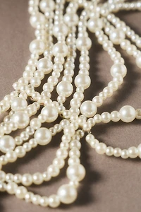 Twigs & Honey Pearl Draped Choker Necklace