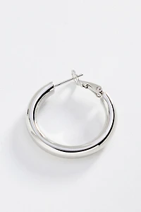 Tube Hoop Earrings