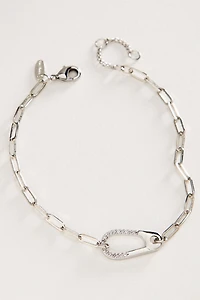 Carabiner Paperclip Chain Bracelet