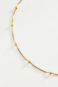 Spaced Bauble Water-Resistant  Necklace