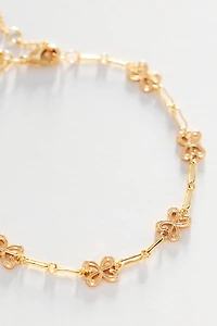 Maeve Clover Chain Wrap Bracelet