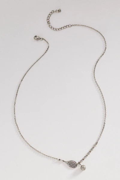 By Anthropologie Tennis Charms Necklace