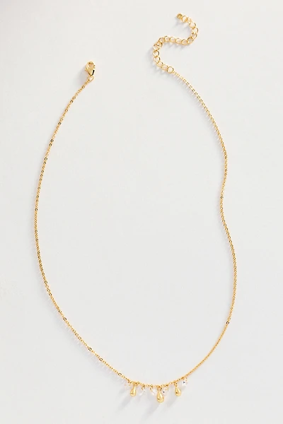 By Anthropologie Crystal Drop Necklace