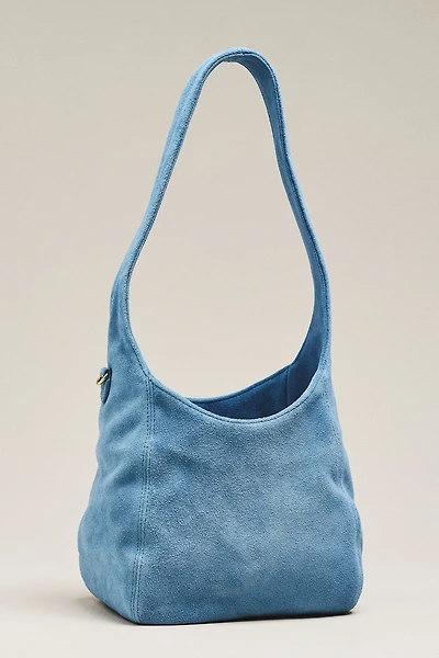 Clare V. Petit Bando Suede Shoulder Bag