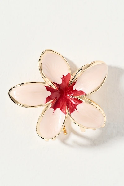 Metal Flower Hair Claw Clip