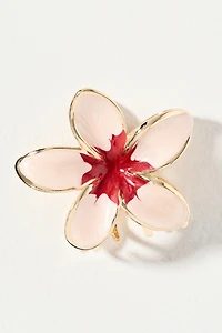 Metal Flower Hair Claw Clip