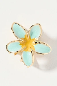 Metal Flower Hair Claw Clip