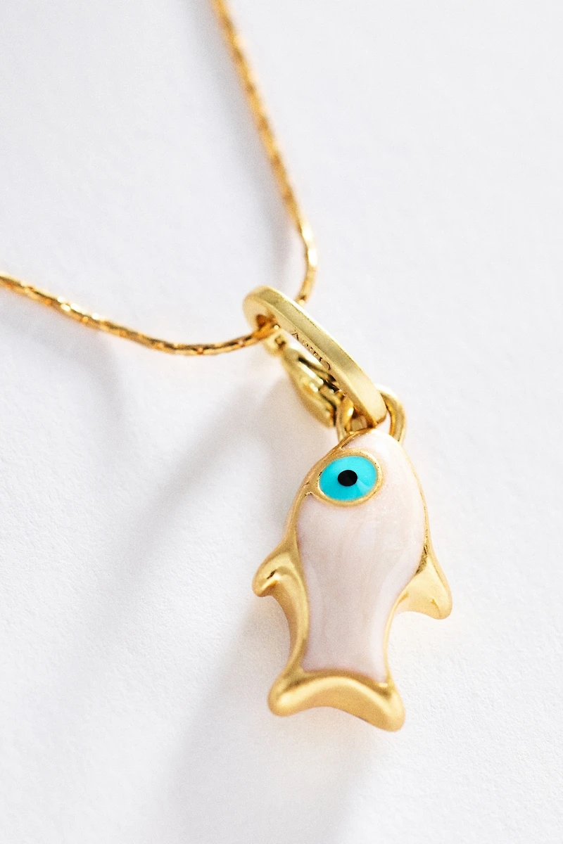 Clare V. Pearl Sardine Charm