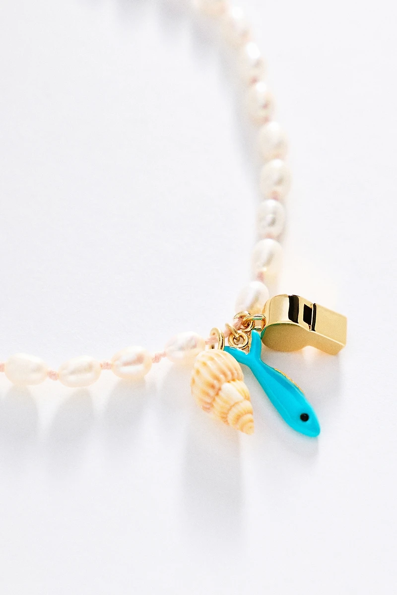 Clare V. Freshwater Pearl Necklace