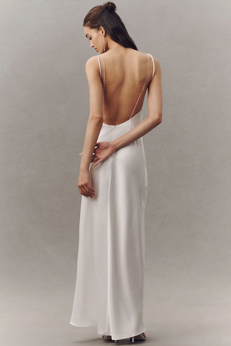 ILA Vela Cowl-Neck Maxi Dress