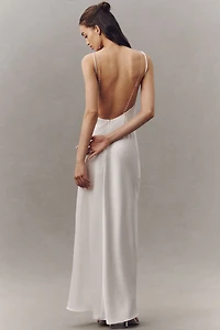 ILA Vela Cowl-Neck Maxi Dress