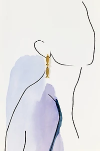 Frasier Sterling Gone Fishing Earrings