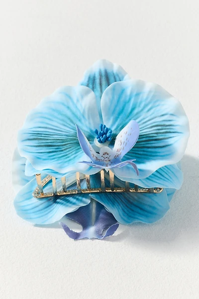 By Anthropologie Orchid Claw Clip